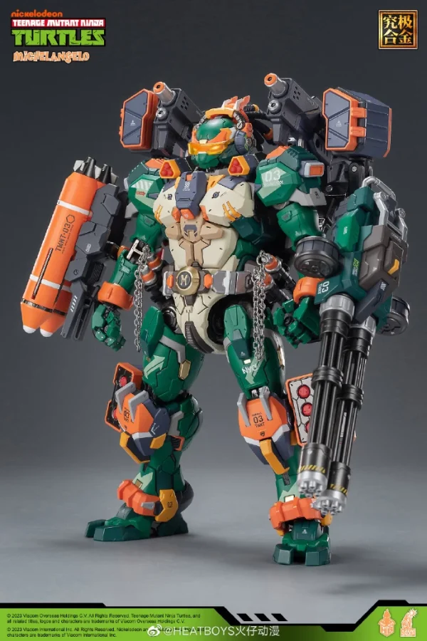 HEATBOYS : TEENAGE MUTANT NINJA TURTLES MICHEALANGELO 3