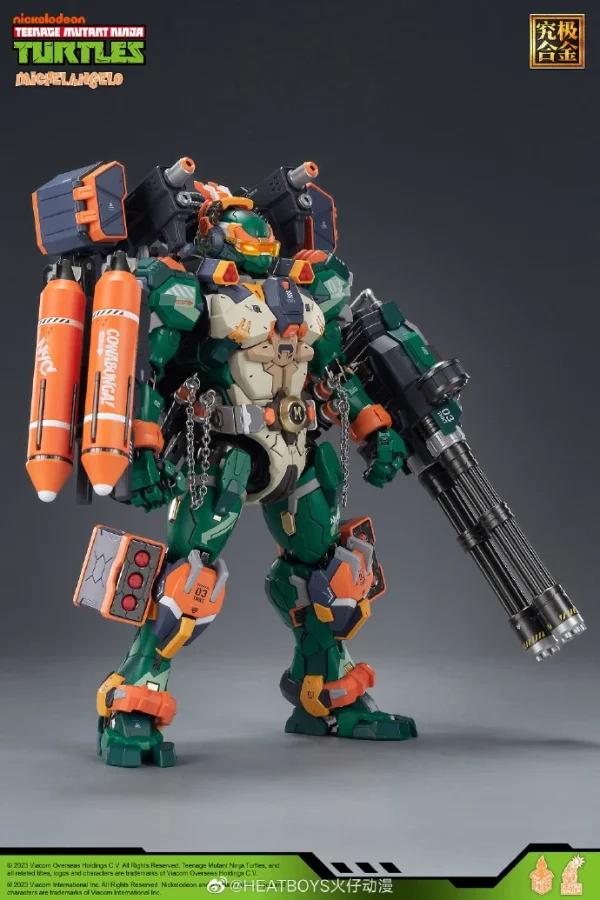 HEATBOYS : TEENAGE MUTANT NINJA TURTLES MICHEALANGELO 4