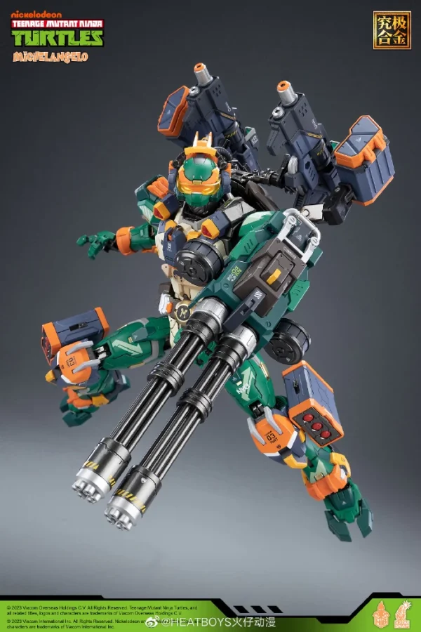 HEATBOYS : TEENAGE MUTANT NINJA TURTLES MICHEALANGELO 7