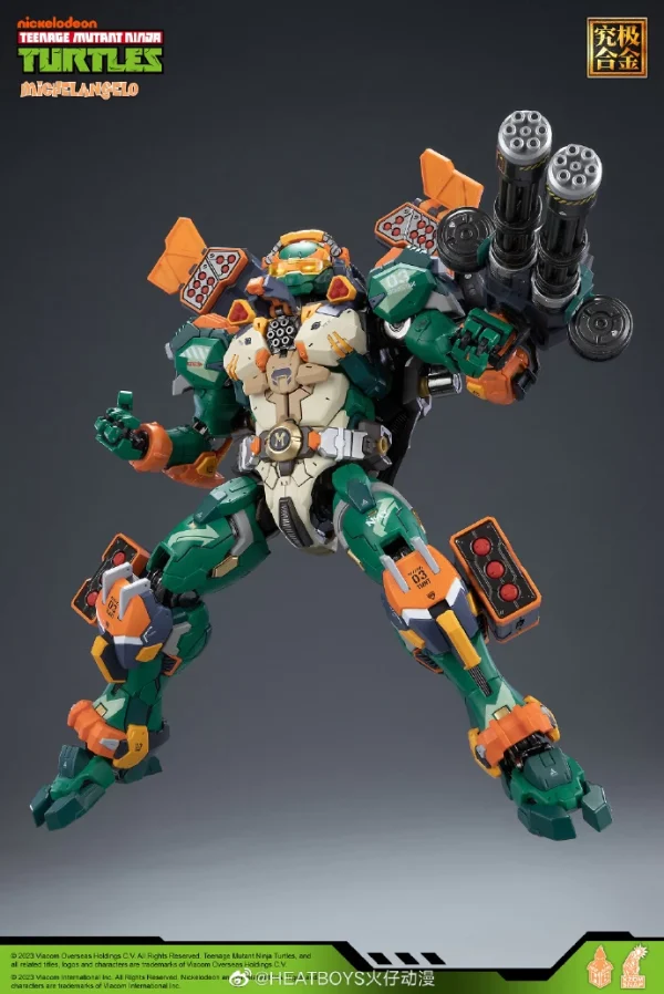 HEATBOYS : TEENAGE MUTANT NINJA TURTLES MICHEALANGELO 10