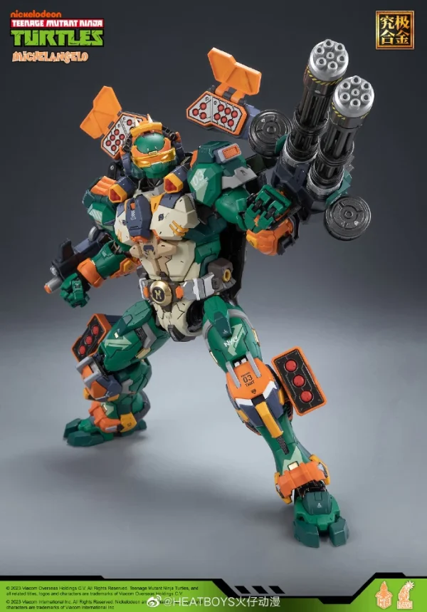 HEATBOYS : TEENAGE MUTANT NINJA TURTLES MICHEALANGELO 11