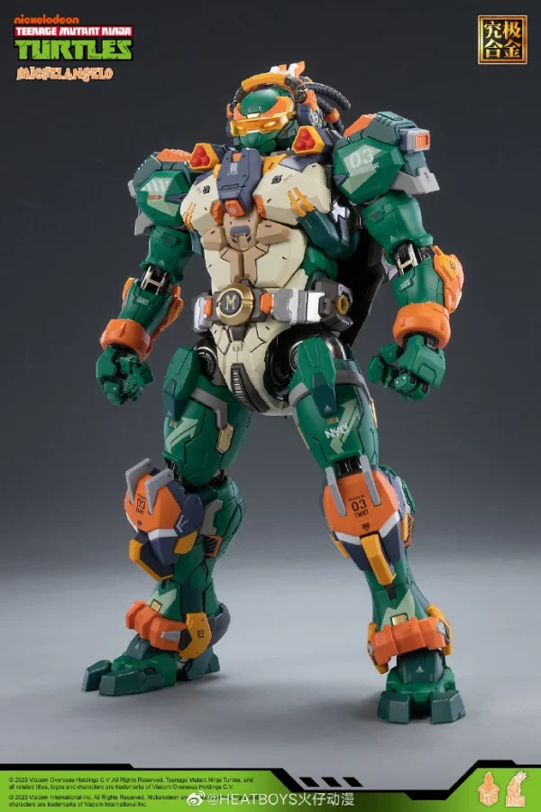 HEATBOYS : TEENAGE MUTANT NINJA TURTLES MICHEALANGELO 13