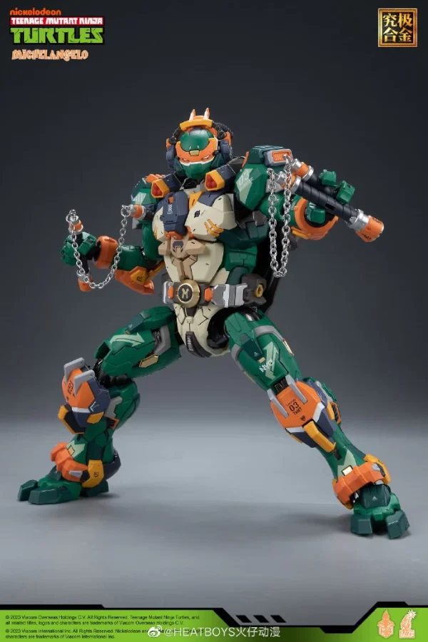 HEATBOYS : TEENAGE MUTANT NINJA TURTLES MICHEALANGELO 14