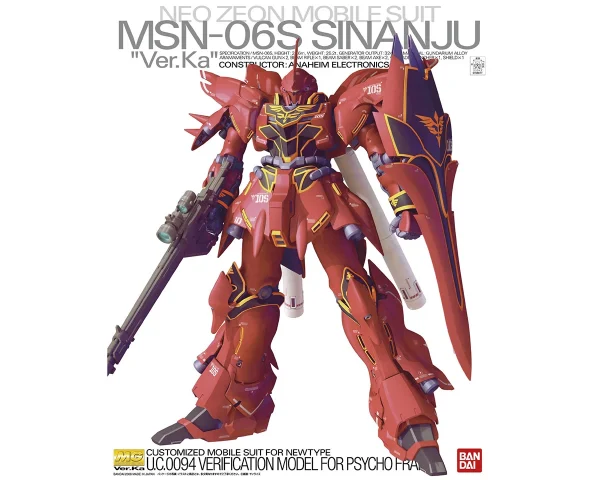 MG 1/100 SINANJU MSN-06S VER KA 1