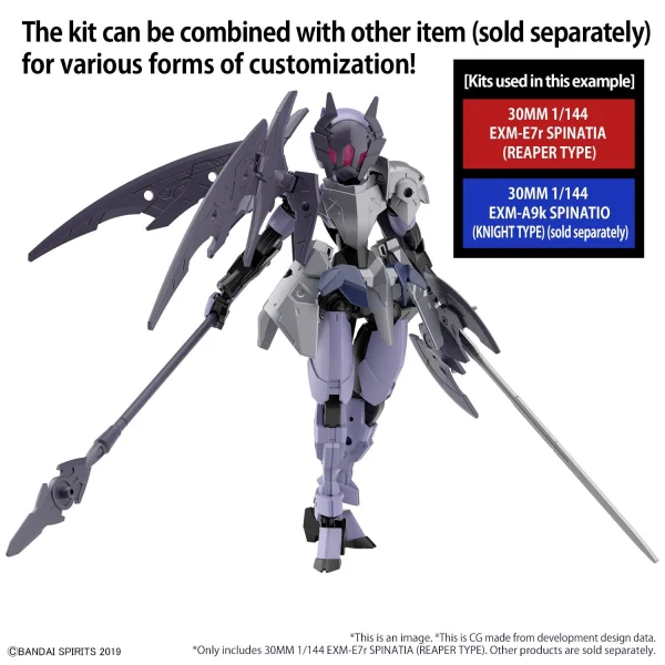 30MM 1/144 – SPINATIA REAPER TYPE 8