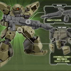 30MM 1/144 BEXM-28 REVER NOVA (GREEN) 19