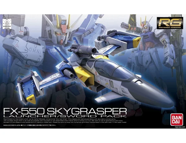 RG 1/144 FX550 SKYGRASPER LAUNCHER/SWORD PACK 1