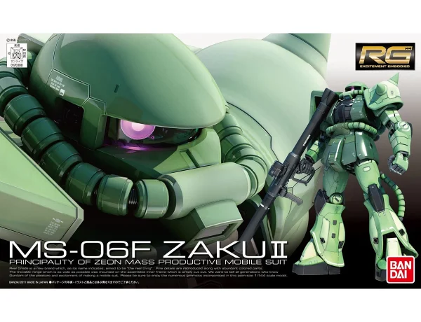 RG 1/144 MS-06F ZAKU II 1