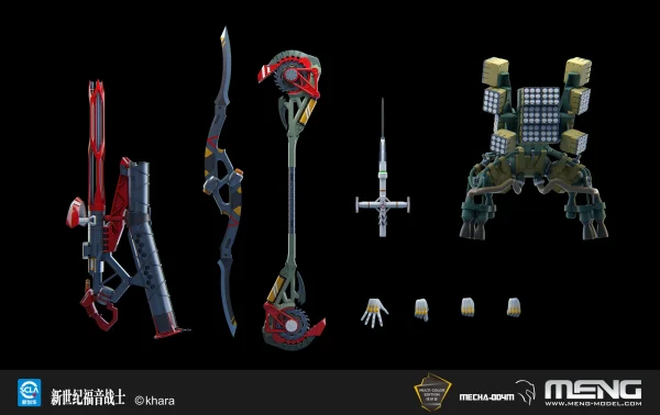 MENG : EVANGELION NEW CENTURY NEO-2 ALPHA (SOLID COLOUR VERSION) 12