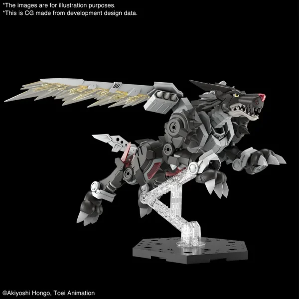 FIGURE-RISE STANDARD METAL GARURUMON BLACK VER. (AMPLIFIED) (LIMITED) 4