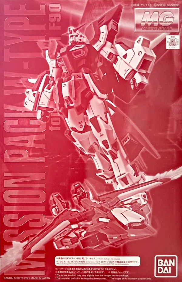 MG 1/100 MISSION PACK W-TYPE POUR GUNDAM F90 1